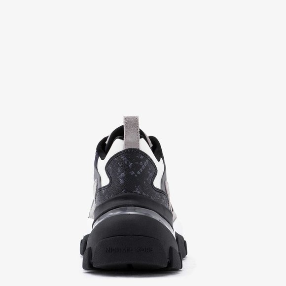 MICHAEL Michael Kors Men's Nick Gabardine Snake Print Sneakers - Picture 7 of 13